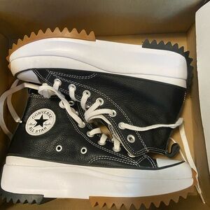Black Run Star platform Hike converse